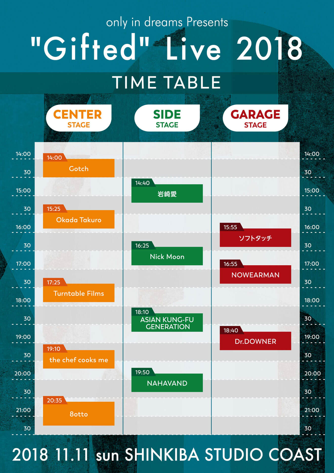 TIME TABLE